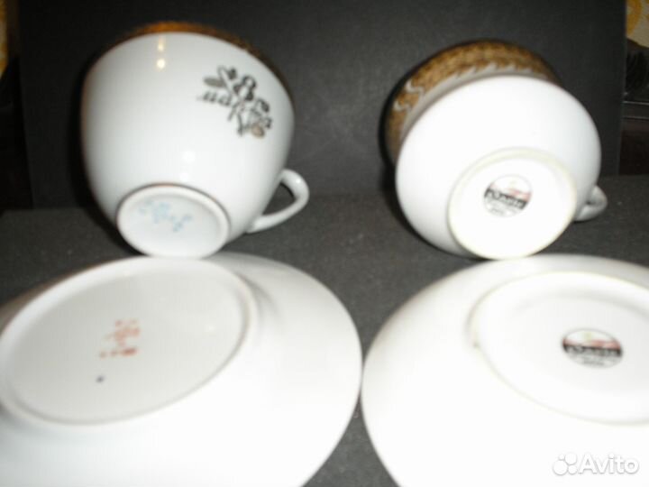 Чайные пары лфз и др. Фарфор