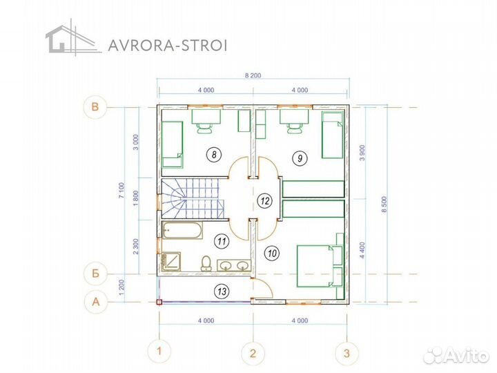 Дом из газоблока под ключ