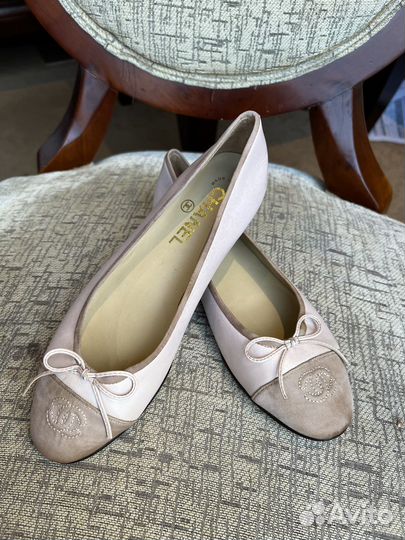 Балетки туфли chanel