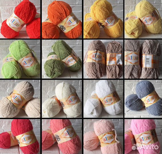 Пряжа Alize Softy (Ализе софти)