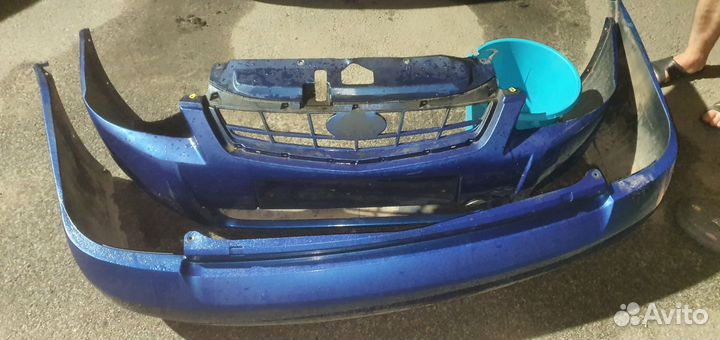 Бампера и фары