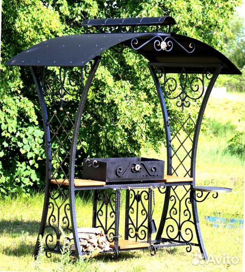 Мангал С крышей