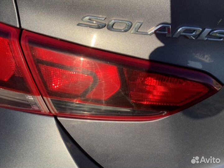 Фонарь задний внутренний левый Hyundai Solaris