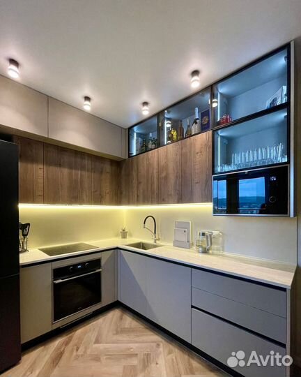 Кухня и шкафы на заказ под ключ