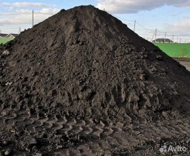 Плодородный грунт, Чернозём,Торф