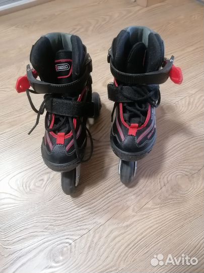 Ролики детские с доп. Колесами