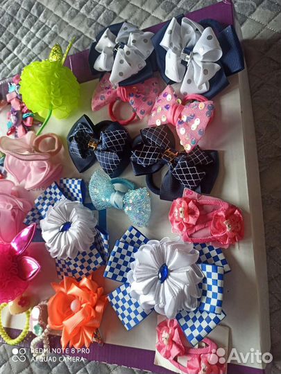 Бантики для девочек ручной работы