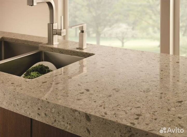 Столешница из искусственного камня, акрил 1 n-7278