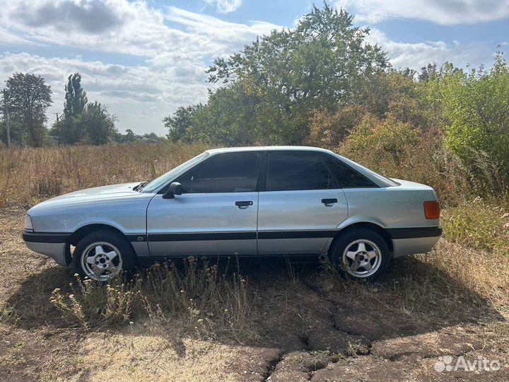 Audi 80 1.8 МТ, 1989, 200 000 км