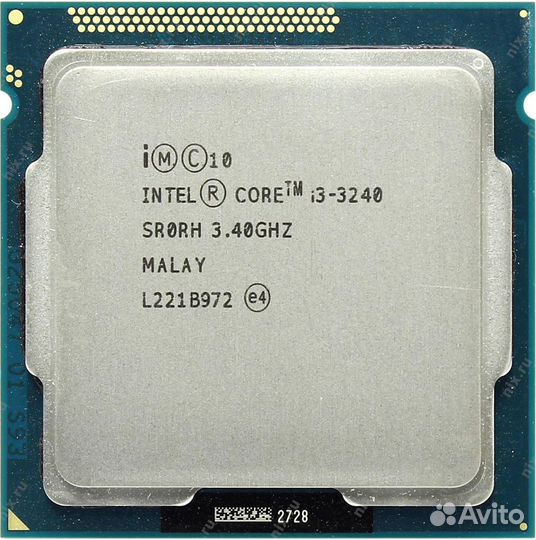 Процессор для компьютера Intel core i3 i7