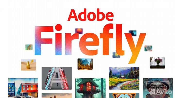 Adobe Creative Cloud все приложения + нейросеть