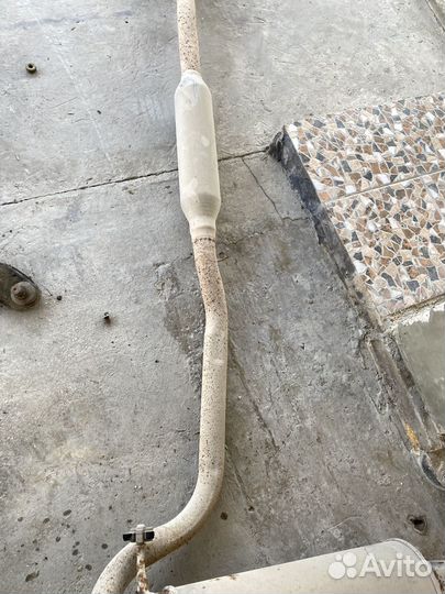 Трасса глушитель Mitsubishi Outlander 1