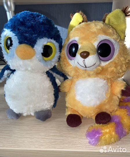 Мягкие игрушки. Лемуры