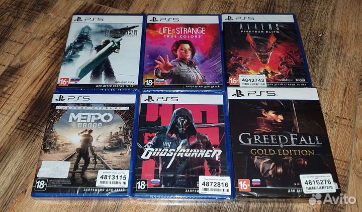 Игры для Nintendo Swich, PS4, PS5 (обмен)