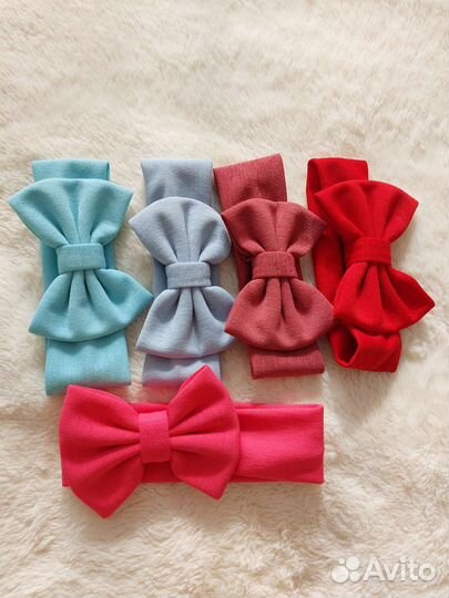 Повязки на голову для девочки