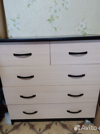 Мебельная стенка + пенал + комод