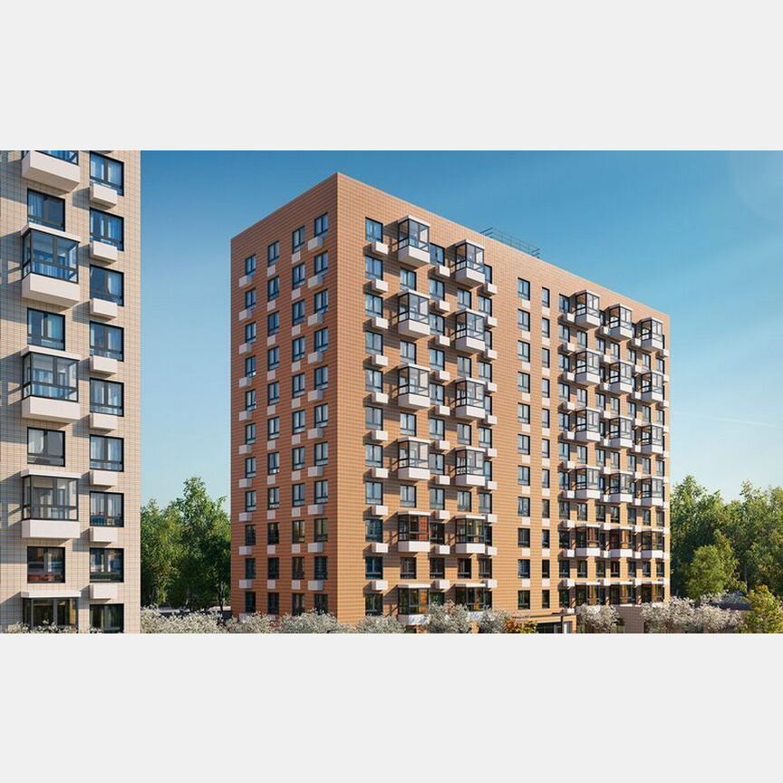 2-к. квартира, 46,2 м², 4/12 эт.