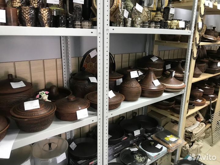 Противень для запекания из глины