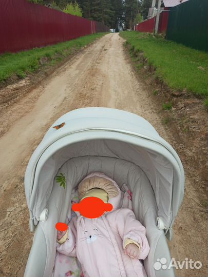 Коляска люлька peg perego culla auto