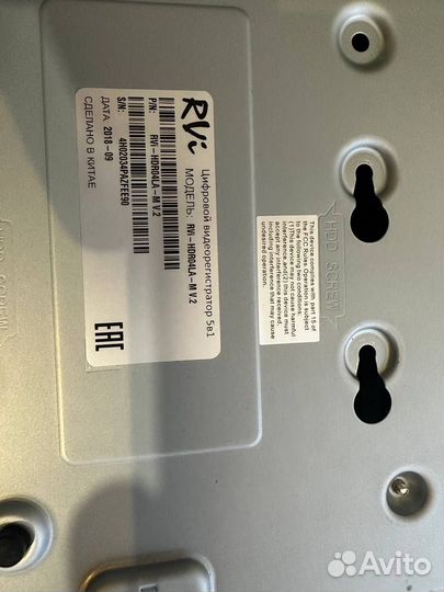 Видеорегистратор Rvi - HDR04LA-M V.2 4 канальный