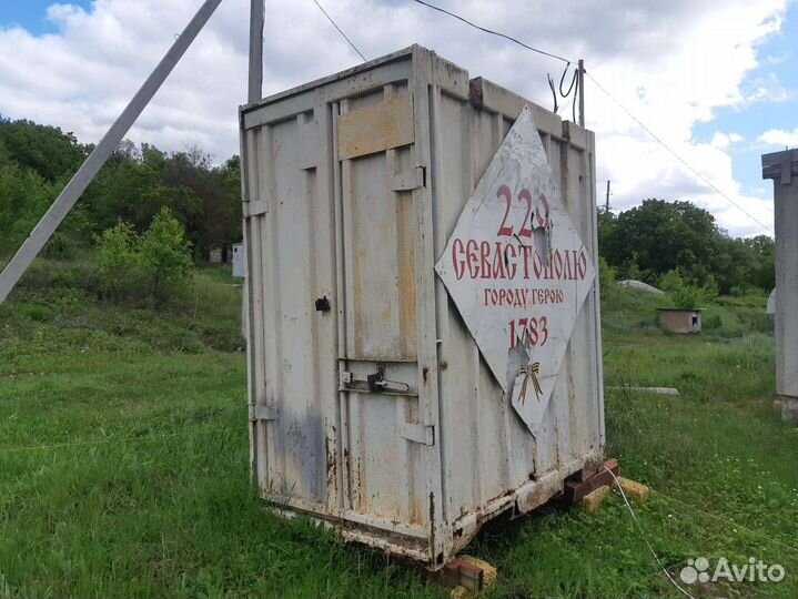 Контейнер бытовка металлический 2 т