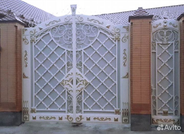 Кованые ворота