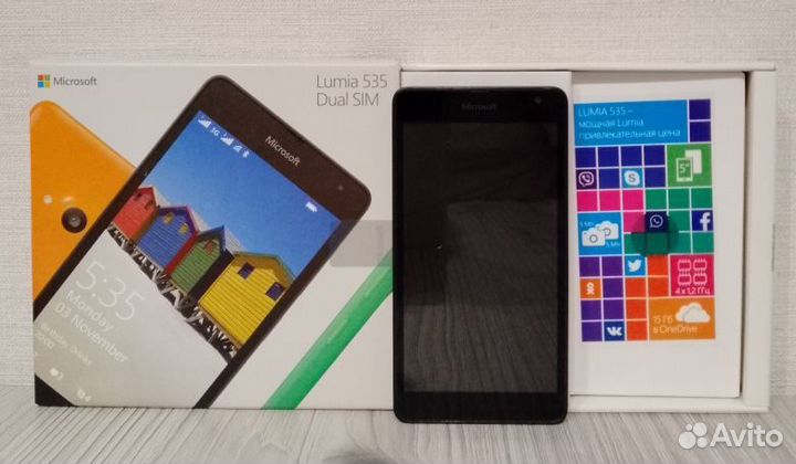 Microsoft Lumia 535 Dual Sim, 8 ГБ