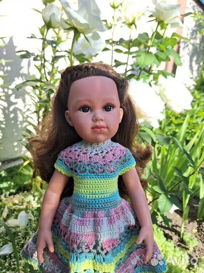 Платье для куклы Лоренс 42 см