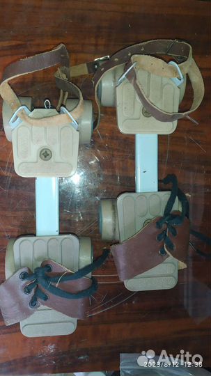 Ролики раздвижные, СССР