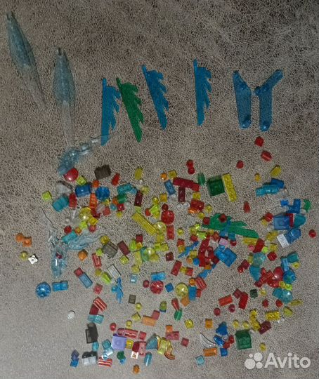 Прозрачные детали lego