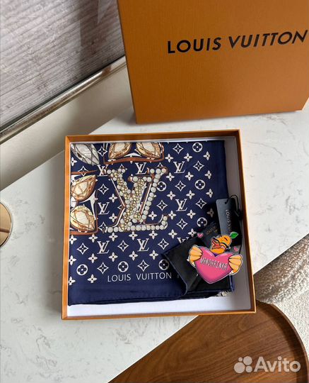 Платок женский Louis Vuitton двухсторонний