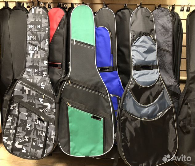 Чехлы для гитары, укулеле (большой выбор)