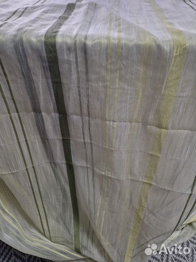 Тюль под лен готовый