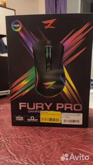 Игровая мышь Zet gaming Fury pro