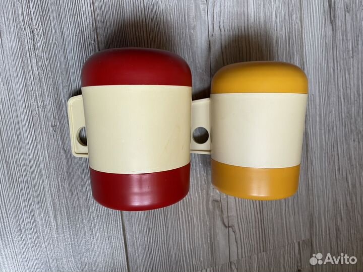 Кружка термос с олимпийским мишкой