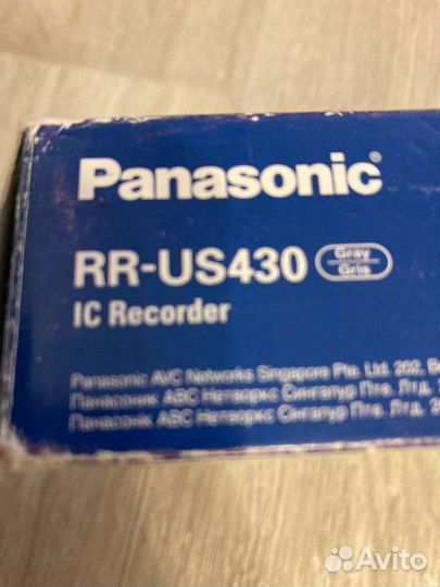 Диктофон panasonic