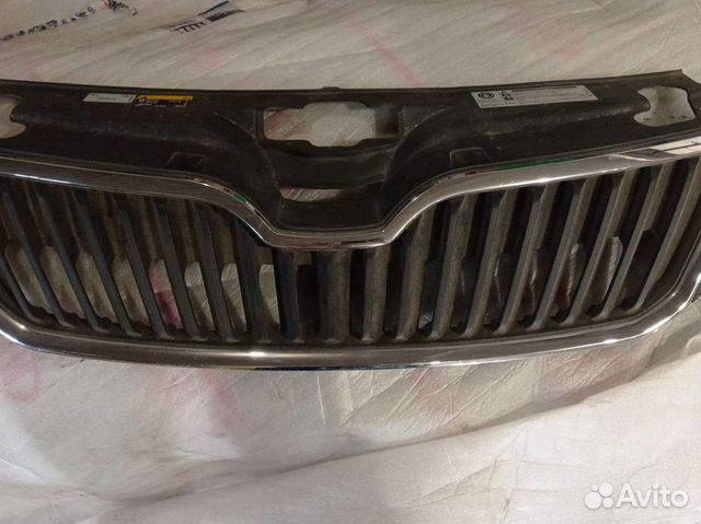 Решетка радиатора skoda rapid 11-20г