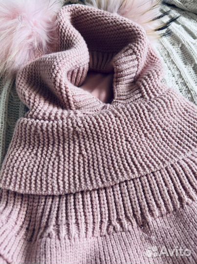 Шапка шлем утеплённая