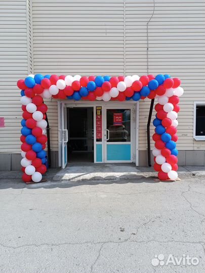 Гирлянда и арки из воздушных шаров