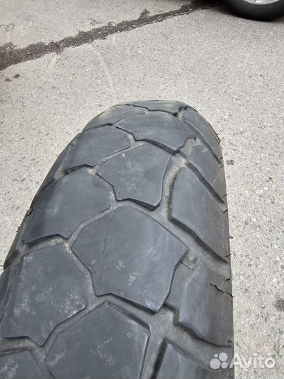 Комплект мотошин б/у 120 70 19 и 170 60 17