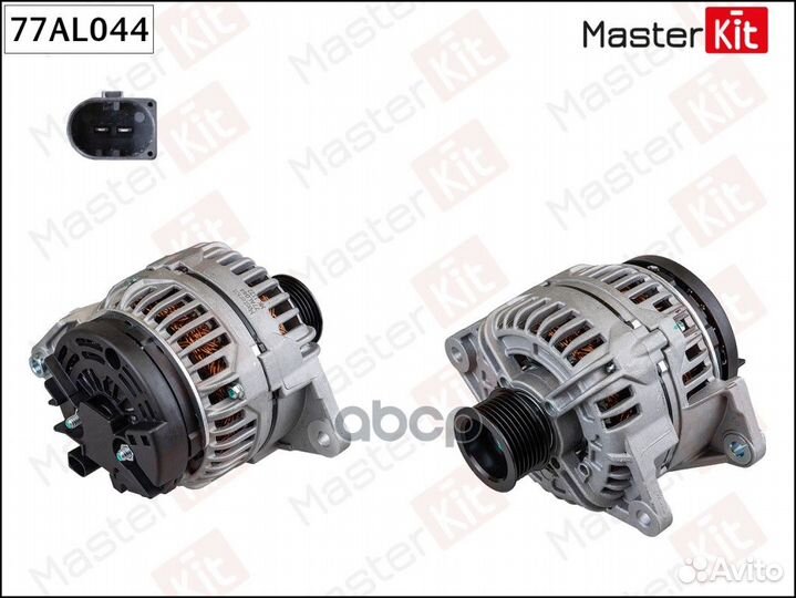 Генератор fiat ducato/iveco 140A 77AL044 MasterKit