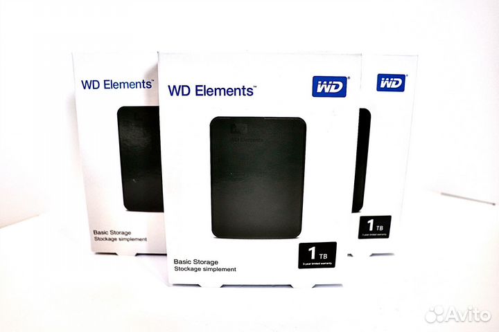 HDD Wd Elements portable 1TB