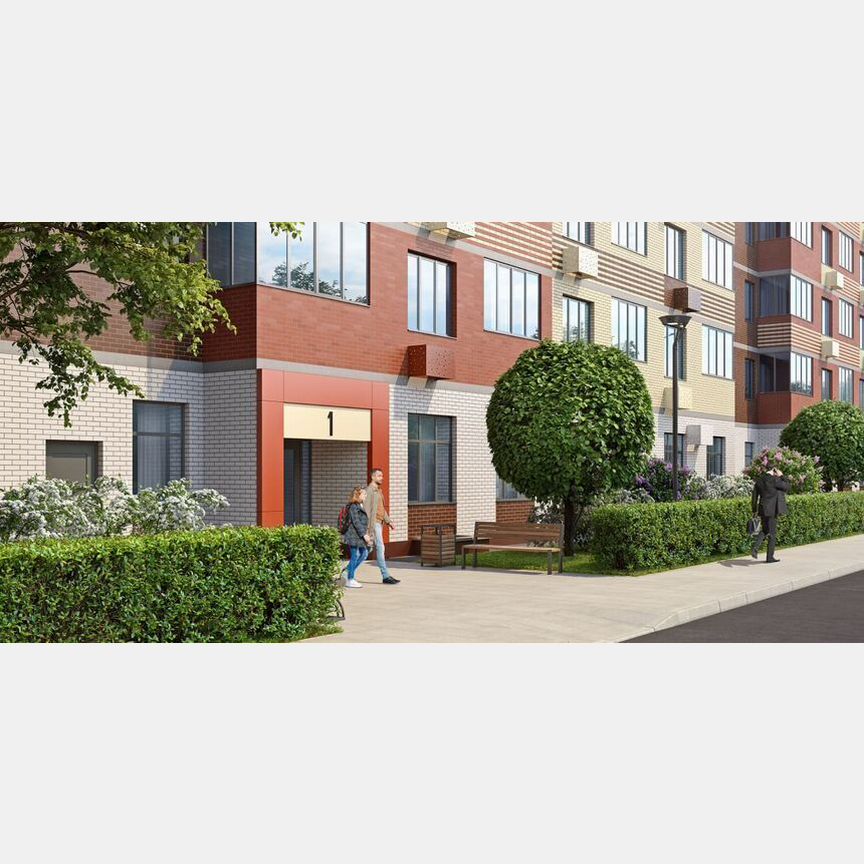 1-к. квартира, 33,4 м², 11/14 эт.