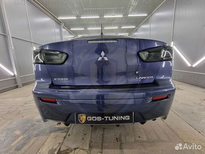 Задний бампер Accolade на Mitsubishi Lancer 10