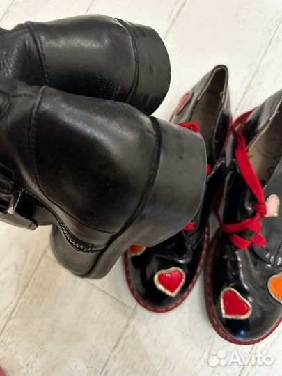 Ботинки 34 две пары пакетом