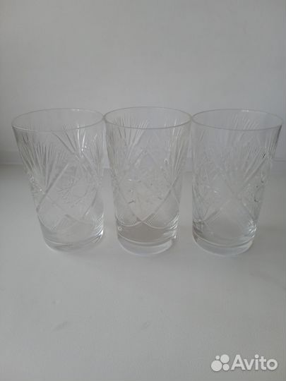 Бокалы из хрусталя СССР, Чехословакия