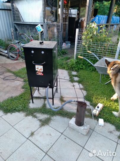 Коптильня холодного копчения с дымогенератором