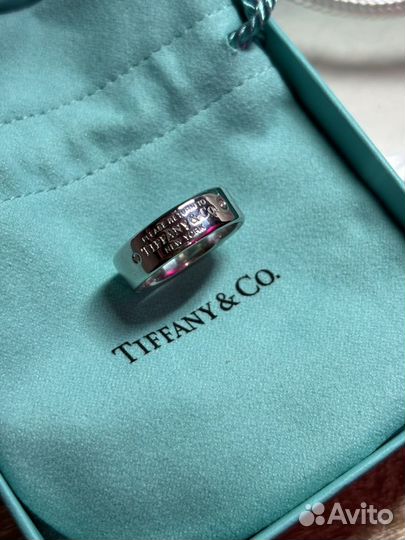 Кольцо Tiffany новое серебро сбриллиантамиоригинал