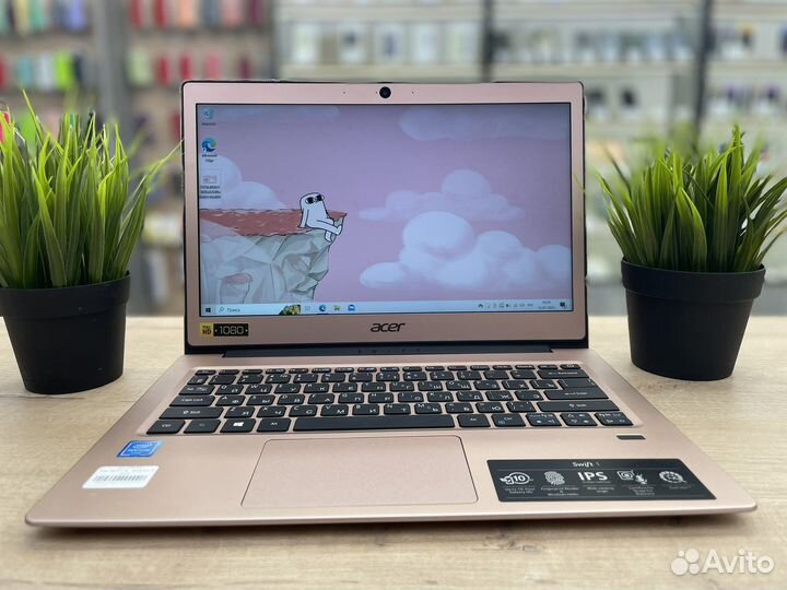 Ультрабук Acer Swift 4 ядра/SSD/FHD IPS