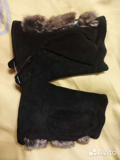 Варежки без пальцев